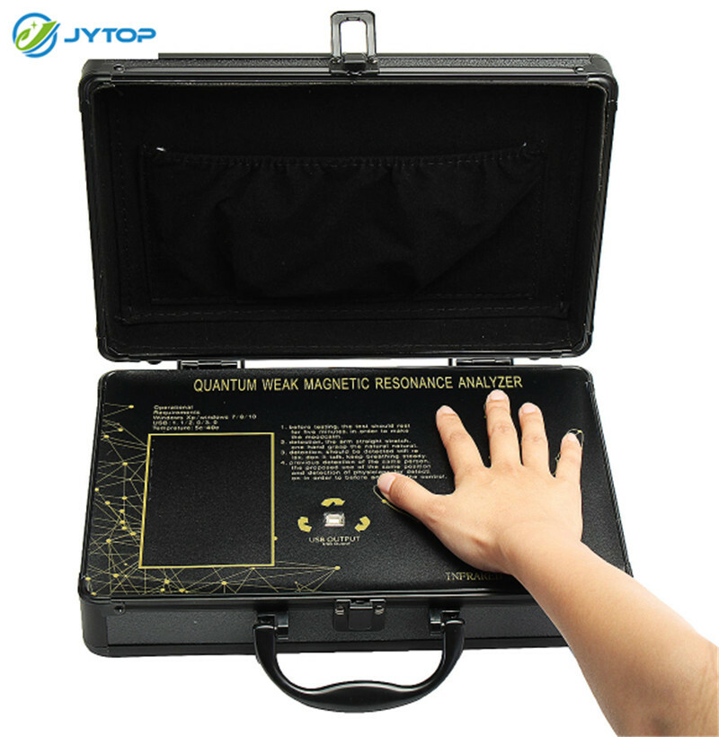 2025 Black 6th Generation Portable Quantum Magnetic Resonance Body Analyzer
