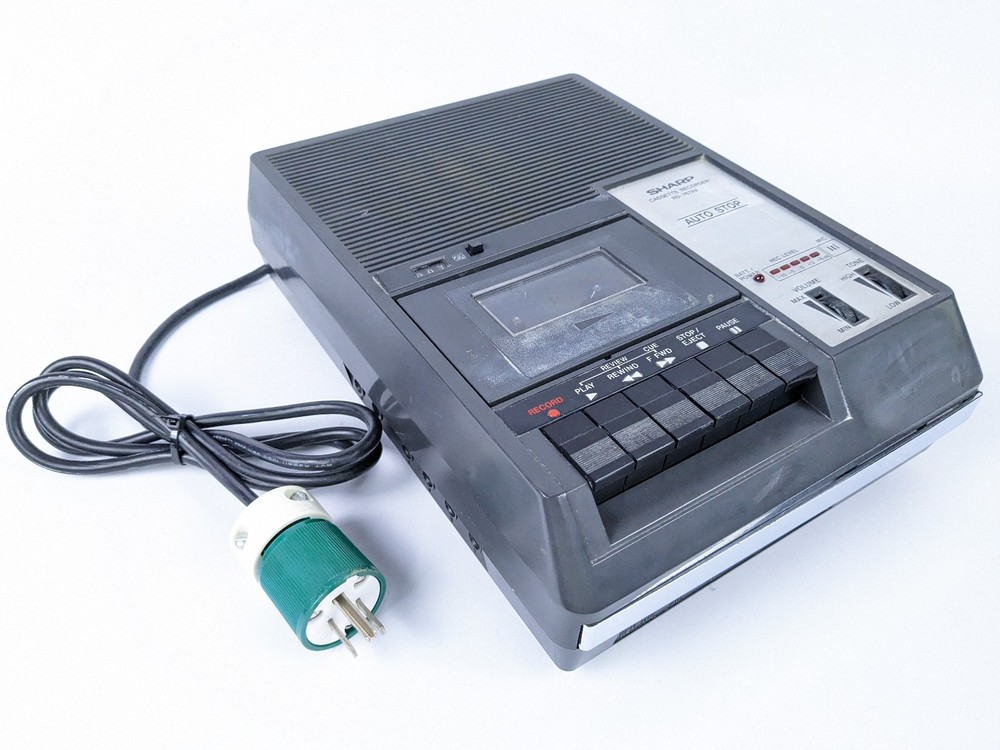 Vintage Sharp RD-767AV Cassette Player/Recorder