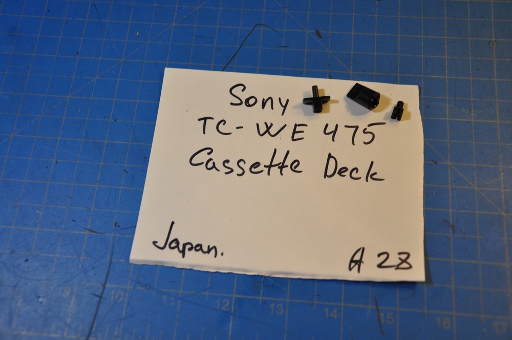 Sony TC-WE475 Cassette Deck Replacement Parts Control Knobs