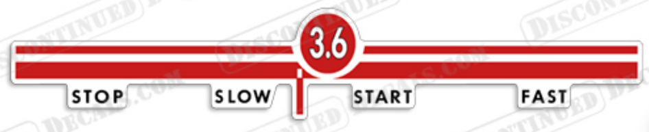 Fits Firestone 3.6hp Outboard Motor Engine Decals - 1948-1951