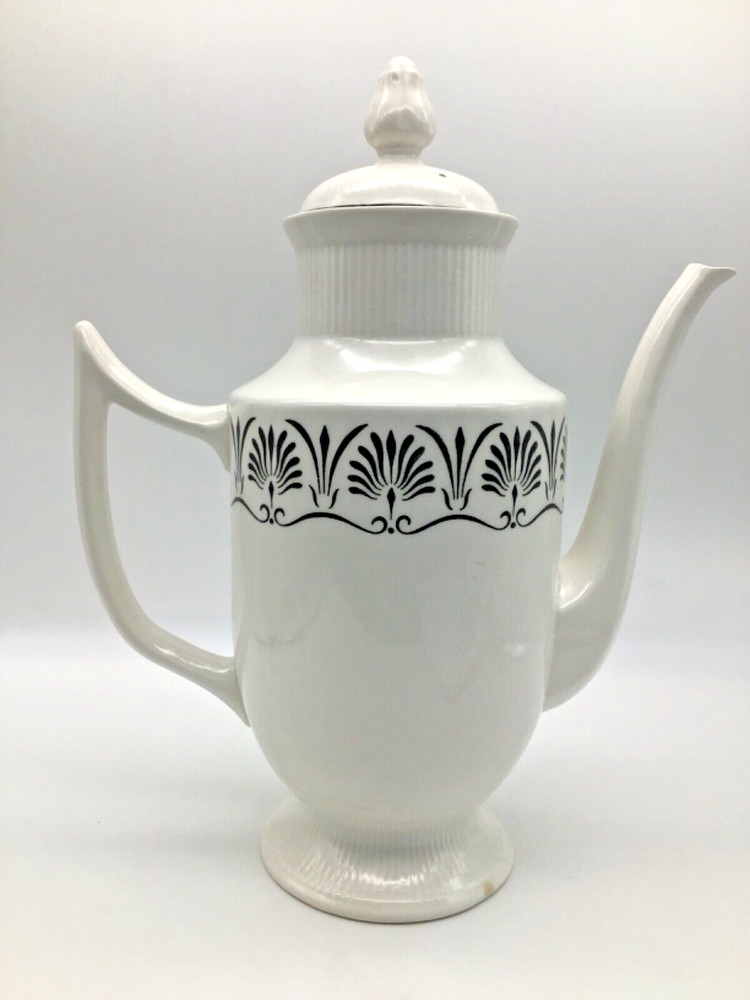 Castleton Classica Pattern Coffee Pot 1963 Japan 12 Inch MCM