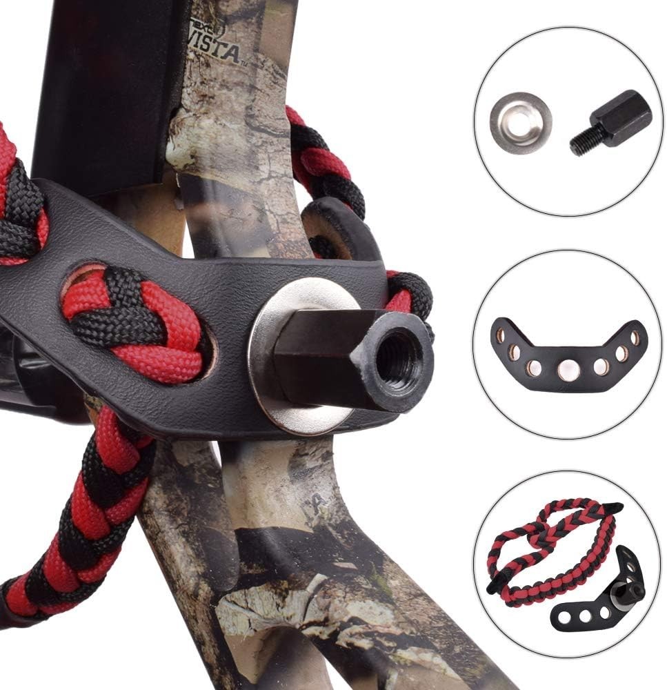 Archery Wrist Sling for Compound Bow Adjustable Hunting Shooting Grip