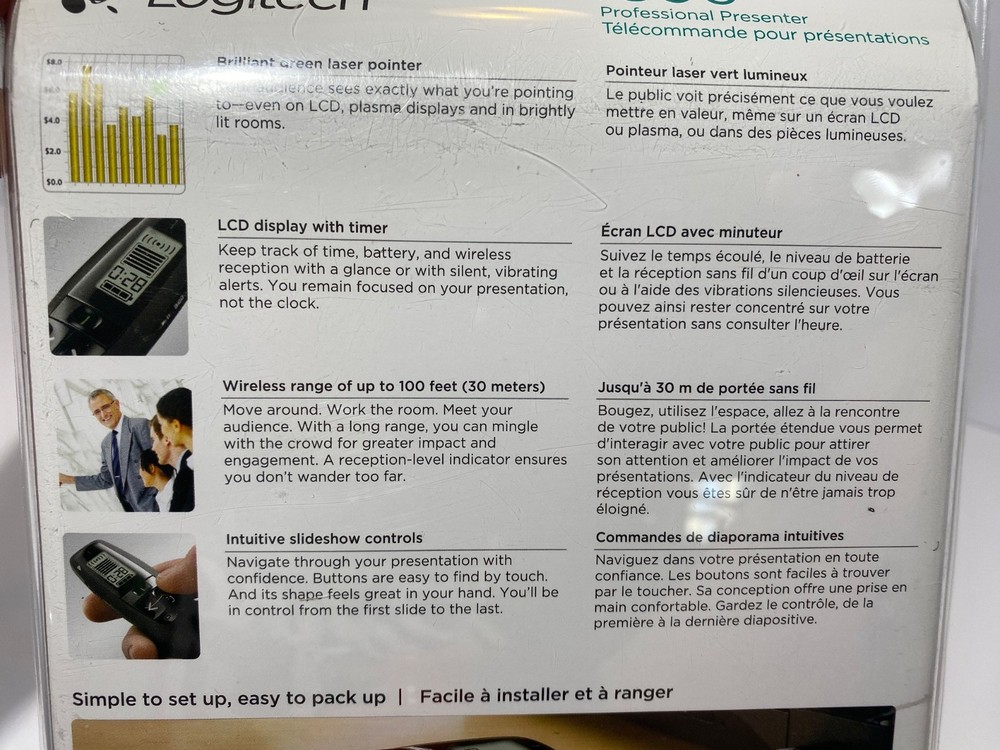 Logitech R800 Professional Presenter Wireless Laser Remote