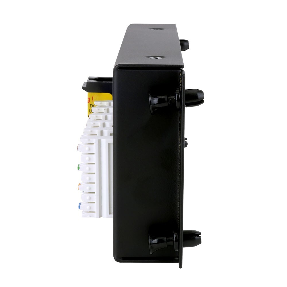 Construct Pro 1x6 Telephone Module with RJ31 Jack (Black)