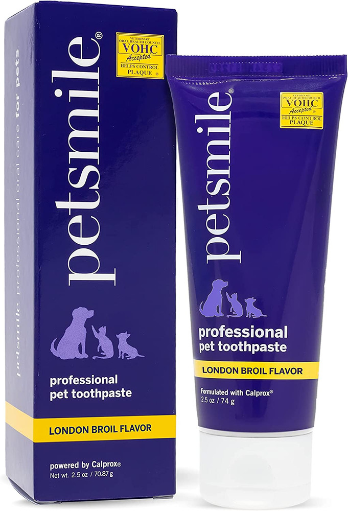 Professional Pet Toothpaste for Cats & Dogs - Only VOHC Accepted Toothpaste - Cl