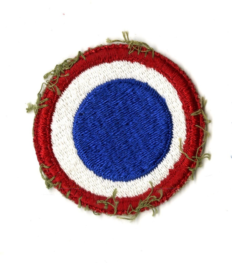 Replacement Depots White Back Patch WWII Vintage