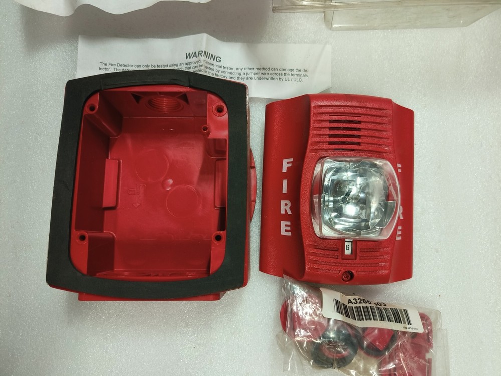 SYSTEM SENSOR MODEL NO. P2RK & HEAT DETECTOR 5602
