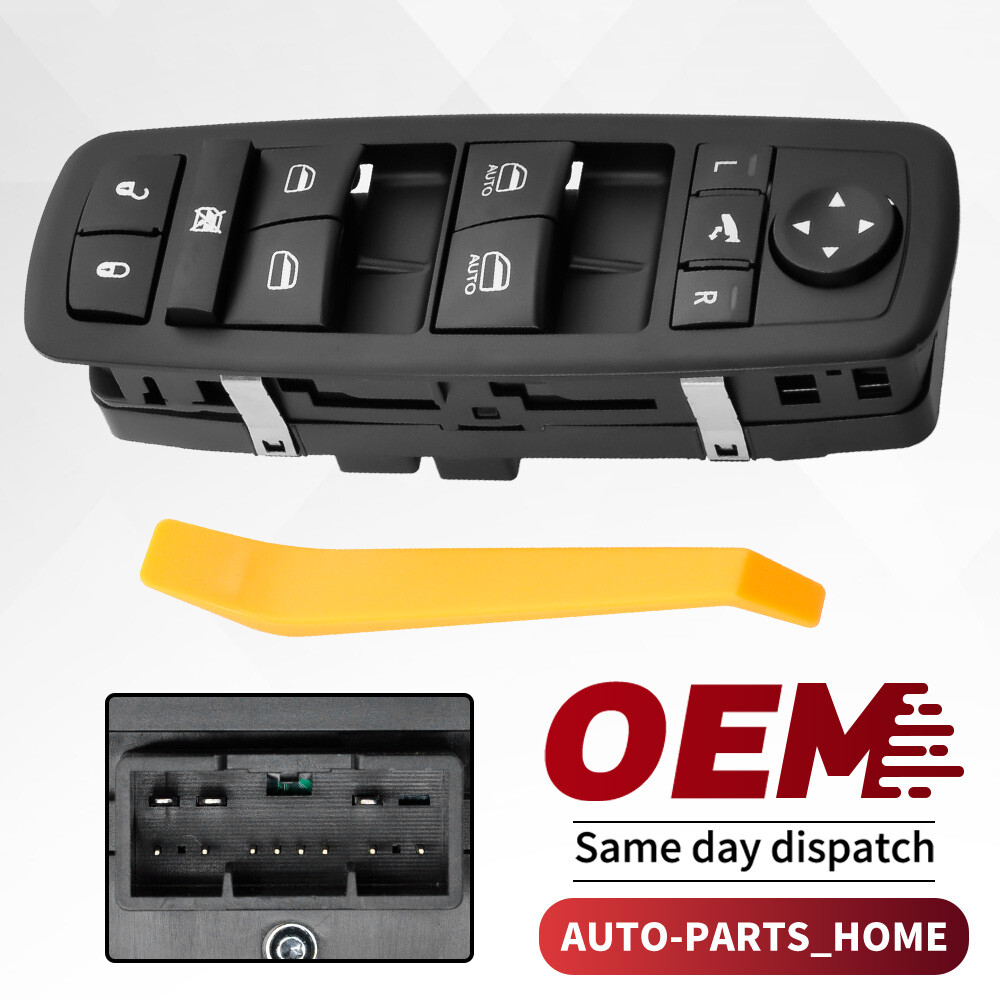 Replacement For 2014-2018 Jeep Grand Cherokee Master Power Window Control Switch