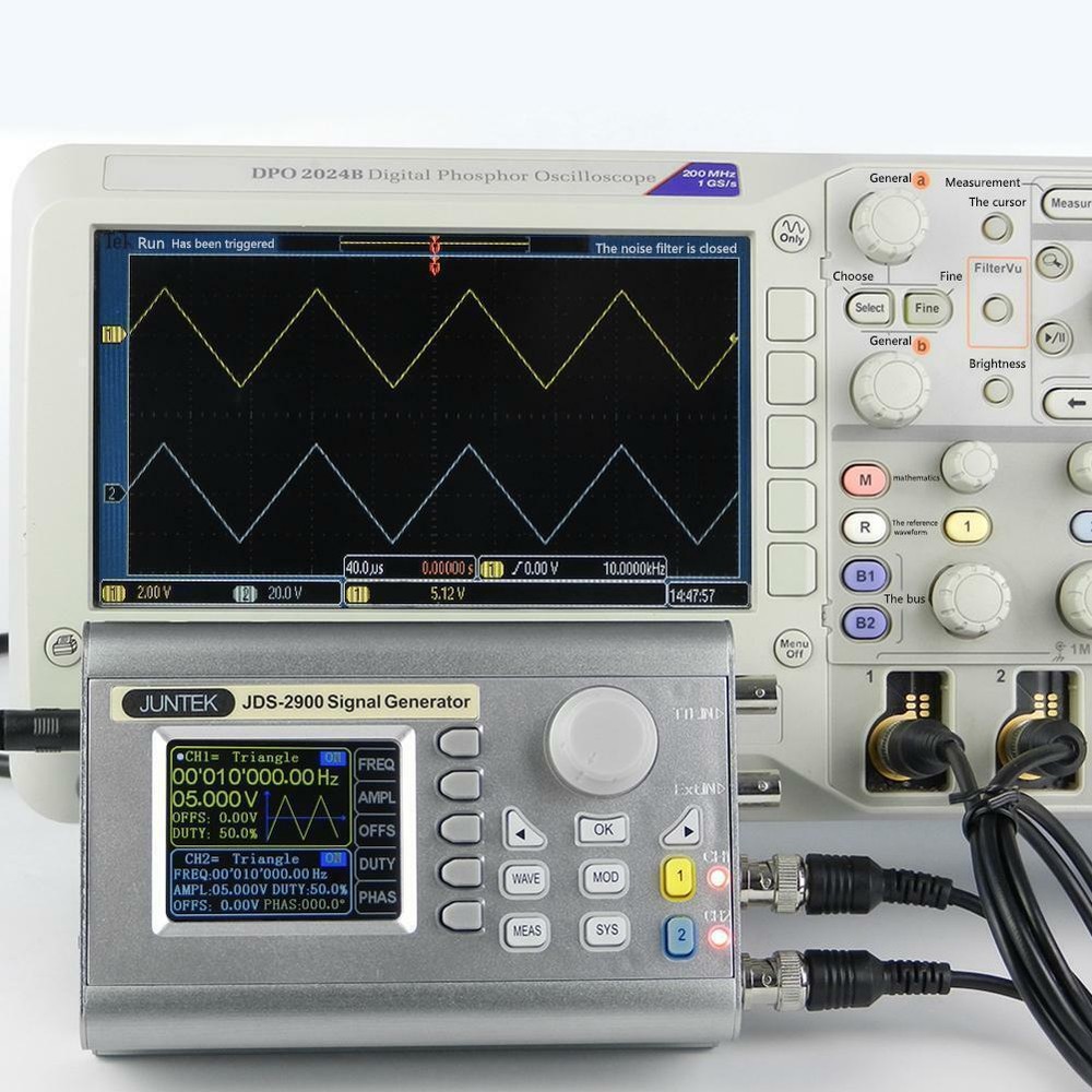 JDS2900 15/60MHz Dual-channel DDS Function Arbitrary Waveform Signal Generator