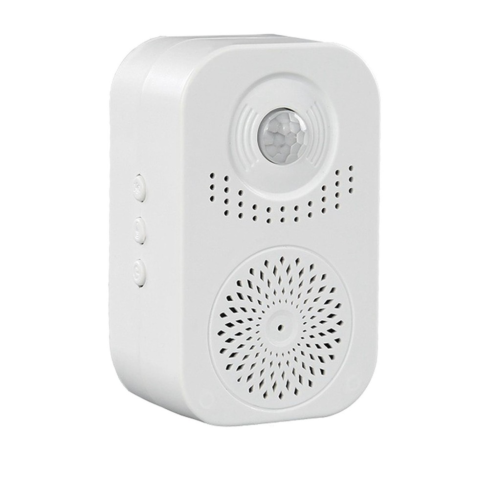 Adjustable Vol Welcome Infrared Chime Wireless Doorbell with Recording Function