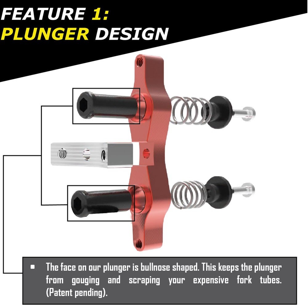 Tamer Double Button Holeshot Hookup System Black HH-2521-K