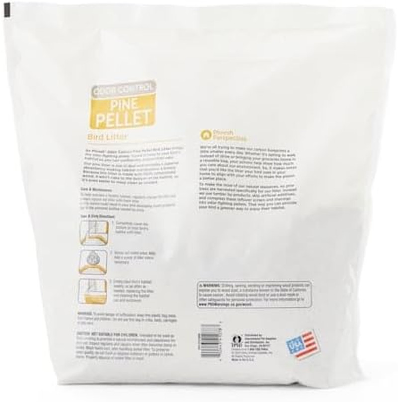 Odor Control Pine Pellet Bird Litter 10 Lbs.