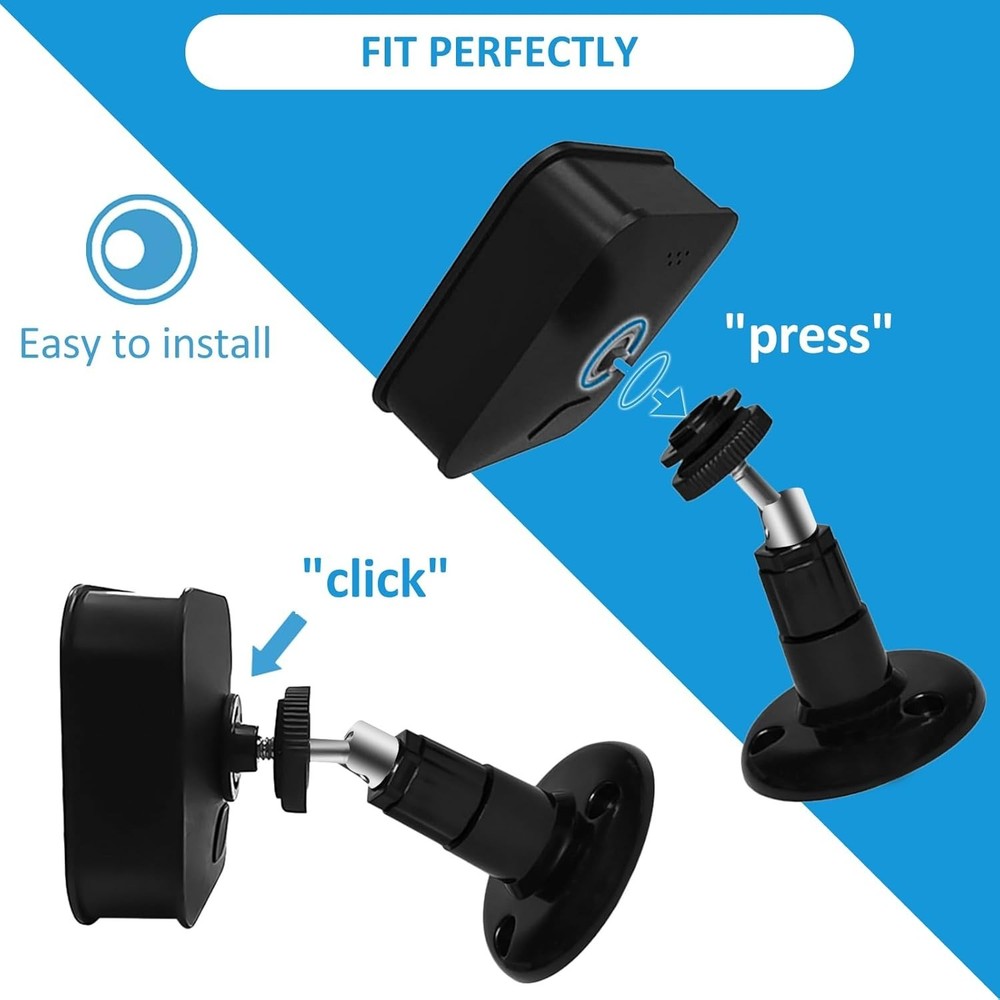 3X Blink XT/2 In/Outdoor Camera Wall Mount Bracket Protective Adjustable Holder