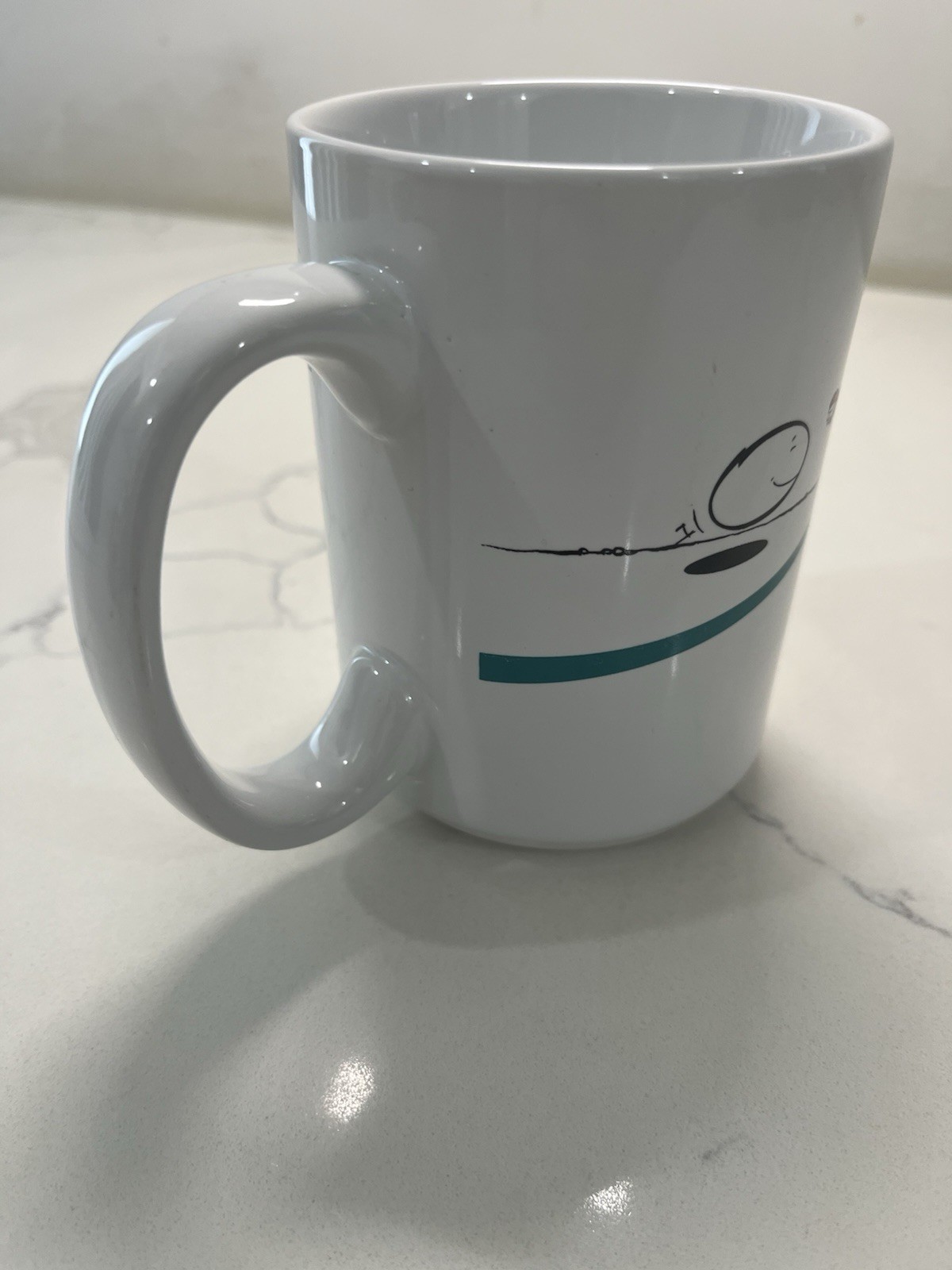 Vintage Y2K Pfizer Zoloft Mug Featuring Blob Pharma Advertising
