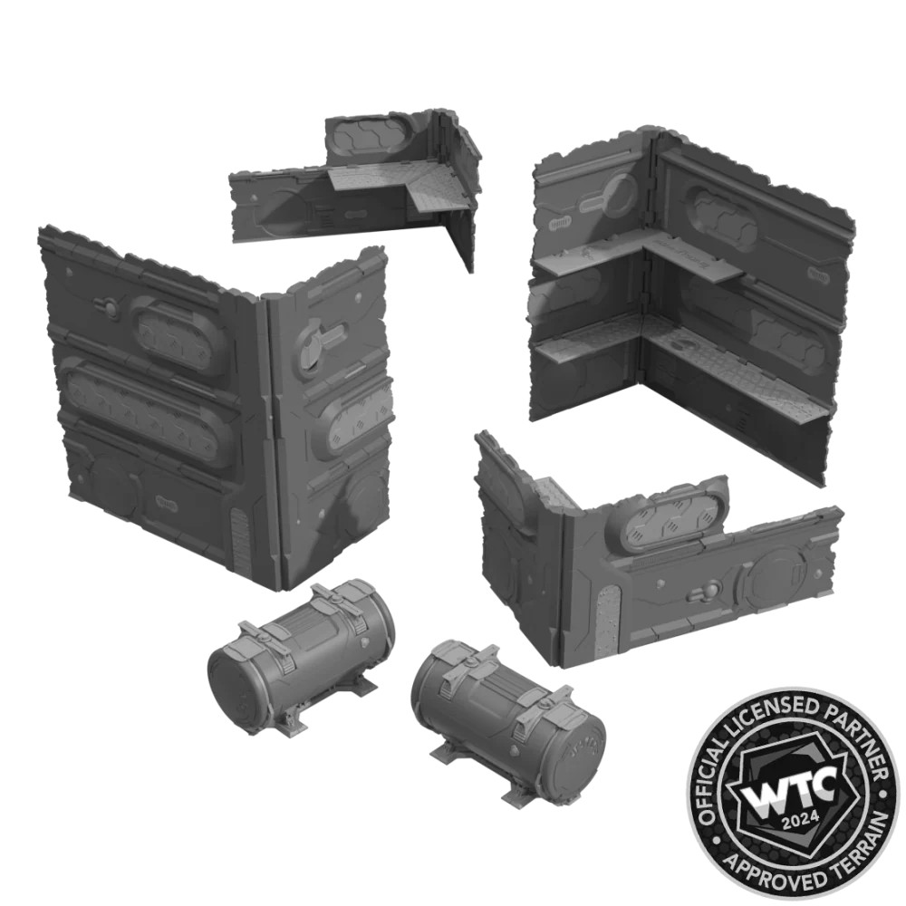 WTC Foldable Terrain Set Competitive Tournament  Ready