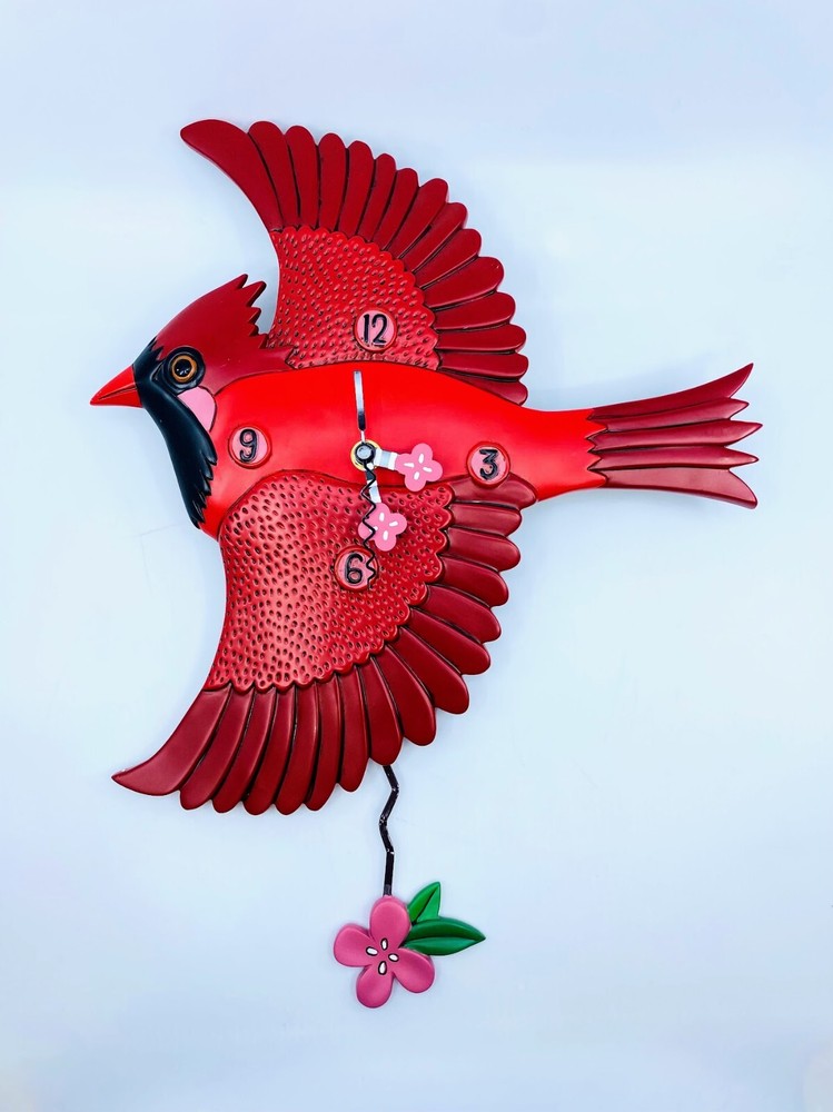 Allen Designs Studio Wall Clock: Cardinal Clock