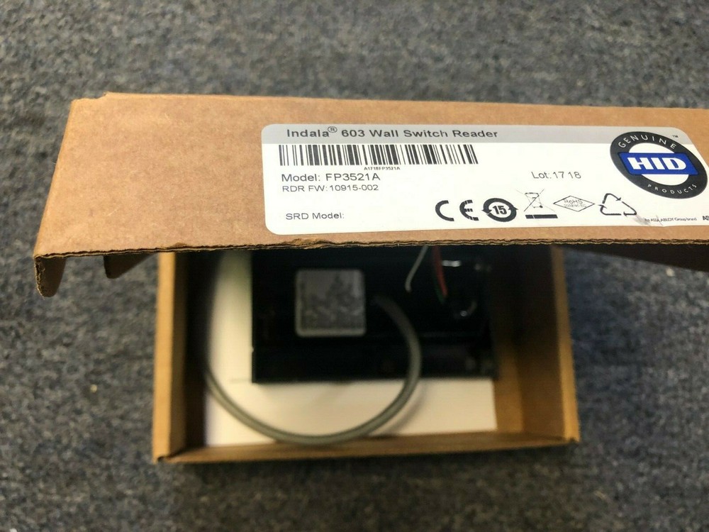 HID Motorola Indala FP3521A FlexPass Reader, Black