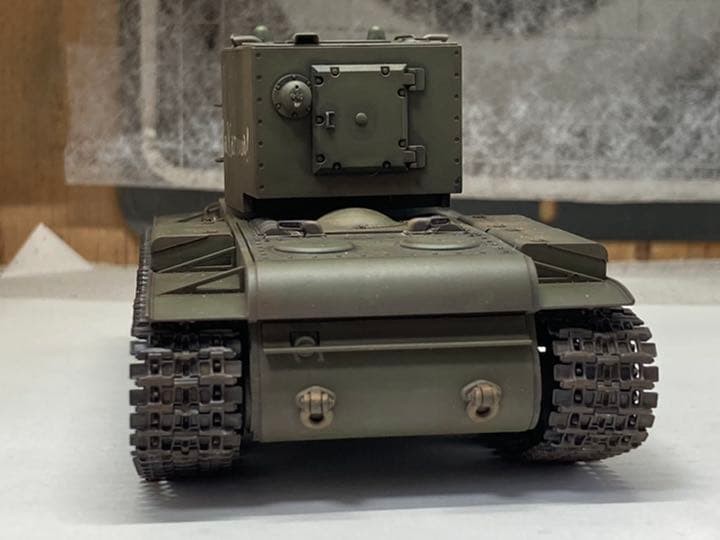 Assembled Kv-2 Tamiya 1/48 Japan
