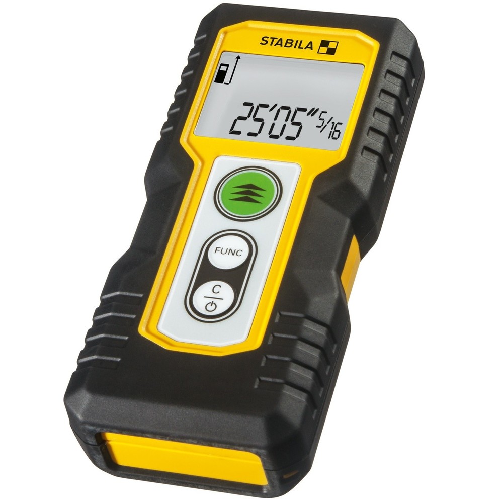 Stabila 06220 LD220 Laser Distance Measure 100ft Range Backlit Screen