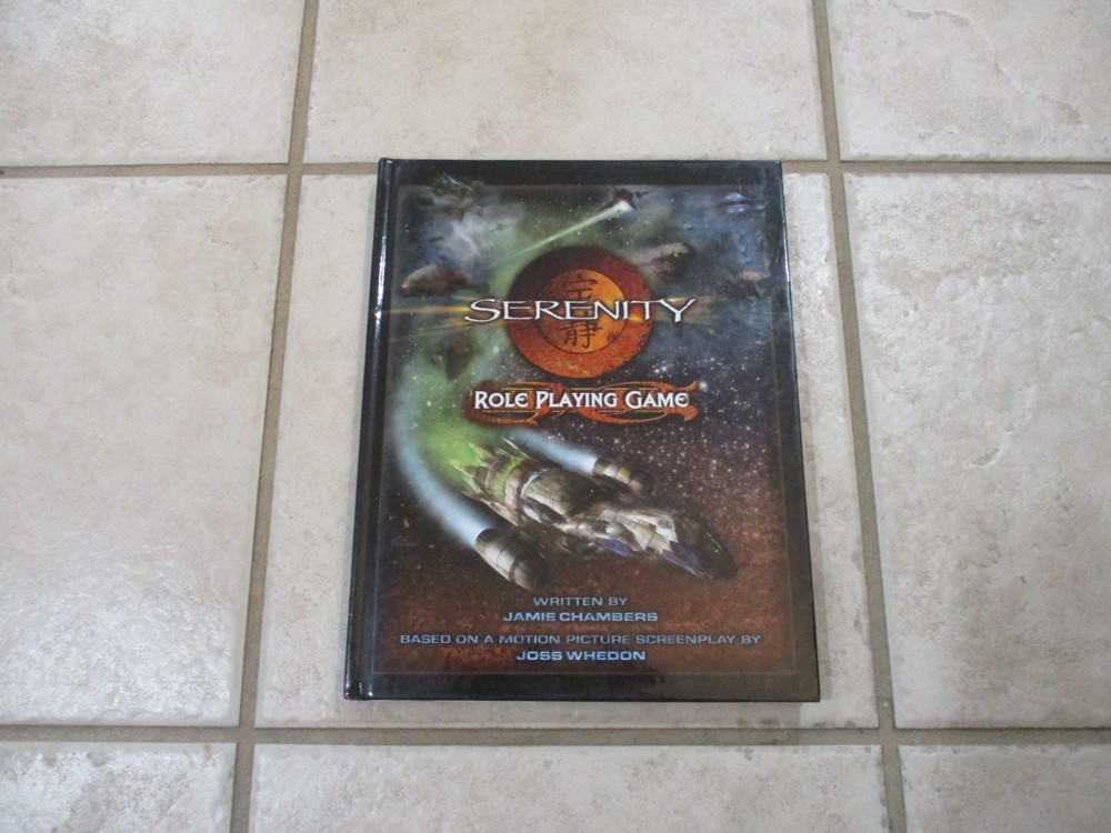 Serenity RPG Core Rulebook damaged