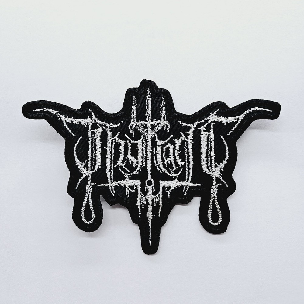 Thy Light White shaped  EMBROIDERED PATCH