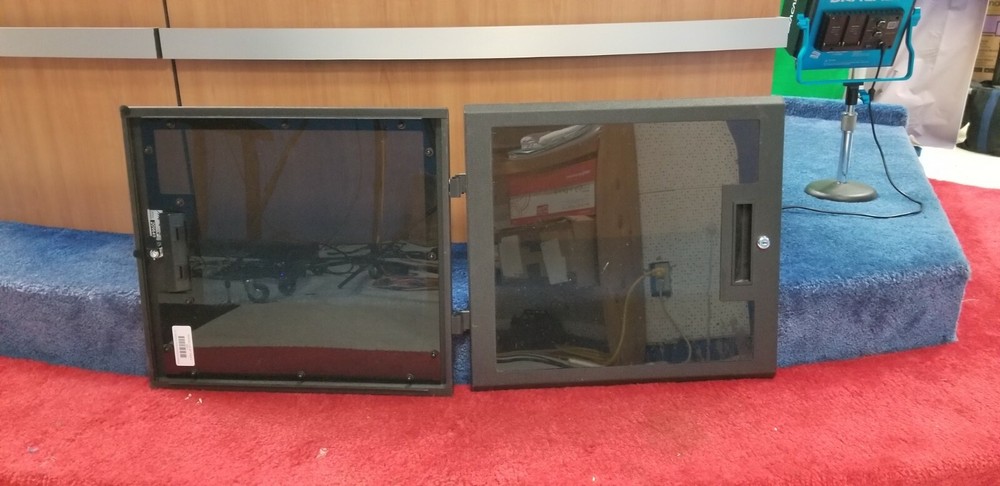 Audio/Video Rack Doors with tinted window