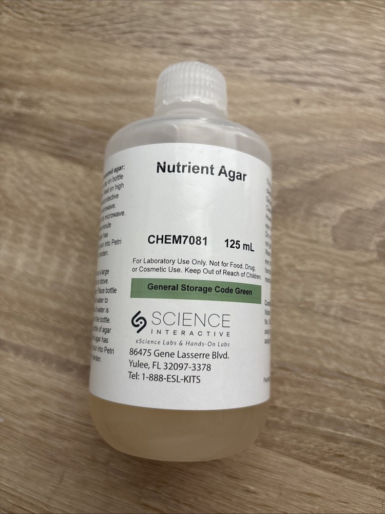Science Interactive- Nutrient Agar 125ml