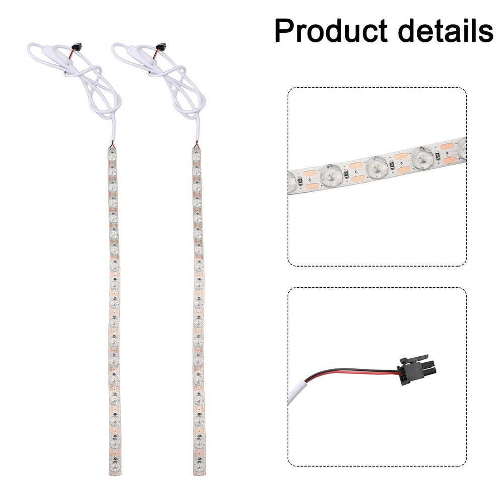 2PCS LED Light Strip for Bambu Lab A1 For 3D Printer with High Brightness