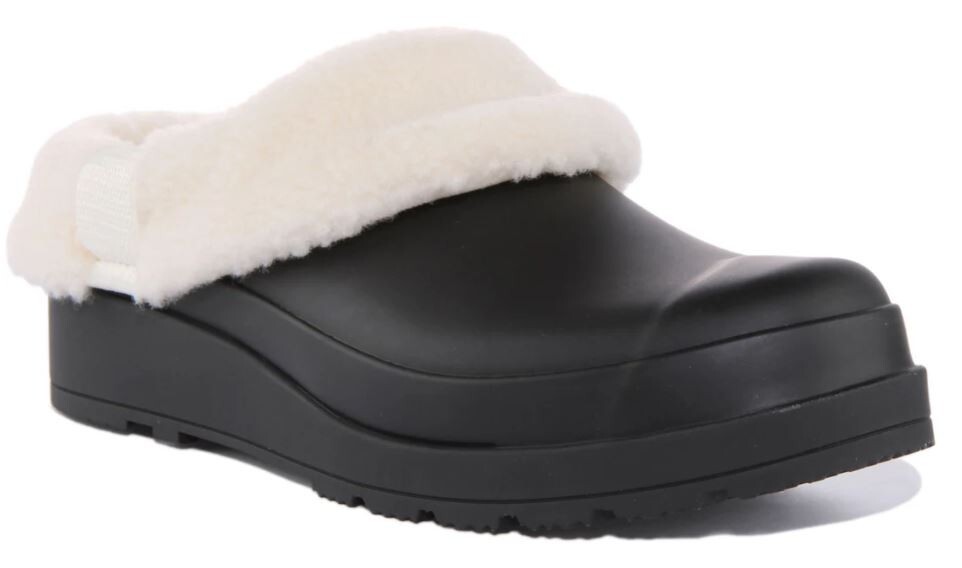 Hunter WFF1000RSP Womens Play Insulated Black Clog