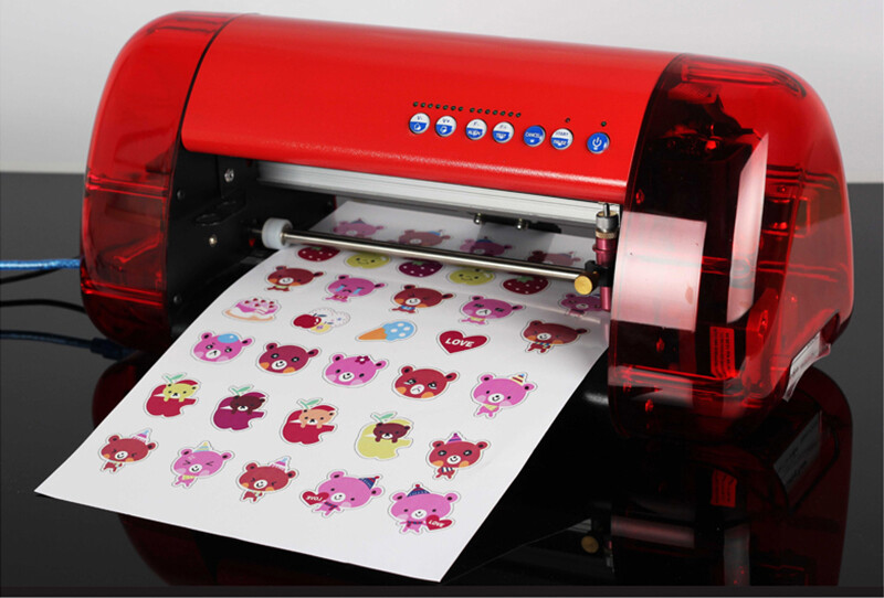 A4 Mini Desktop Vinyl Cutter Plotter With Contour Cut Function 110V Win7/ 8 /10