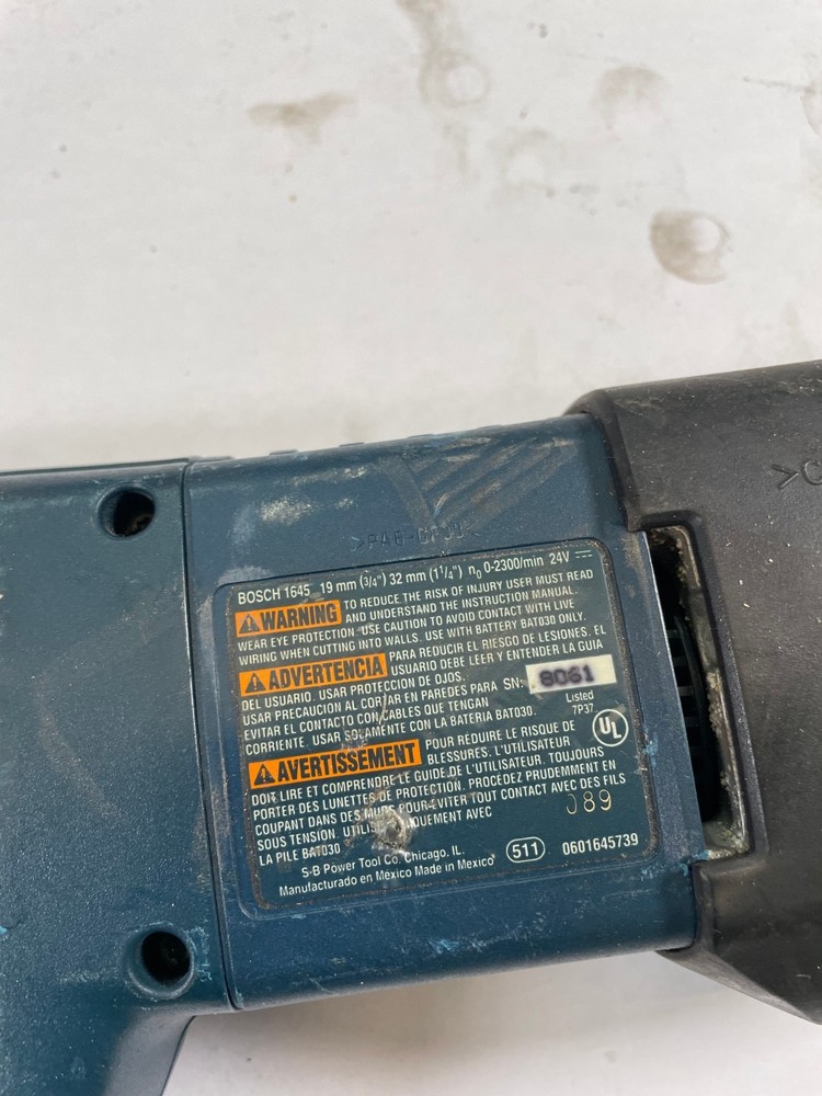 Bosch 1645 24-Volt Reciprocating Saw (Bare Tool Only)