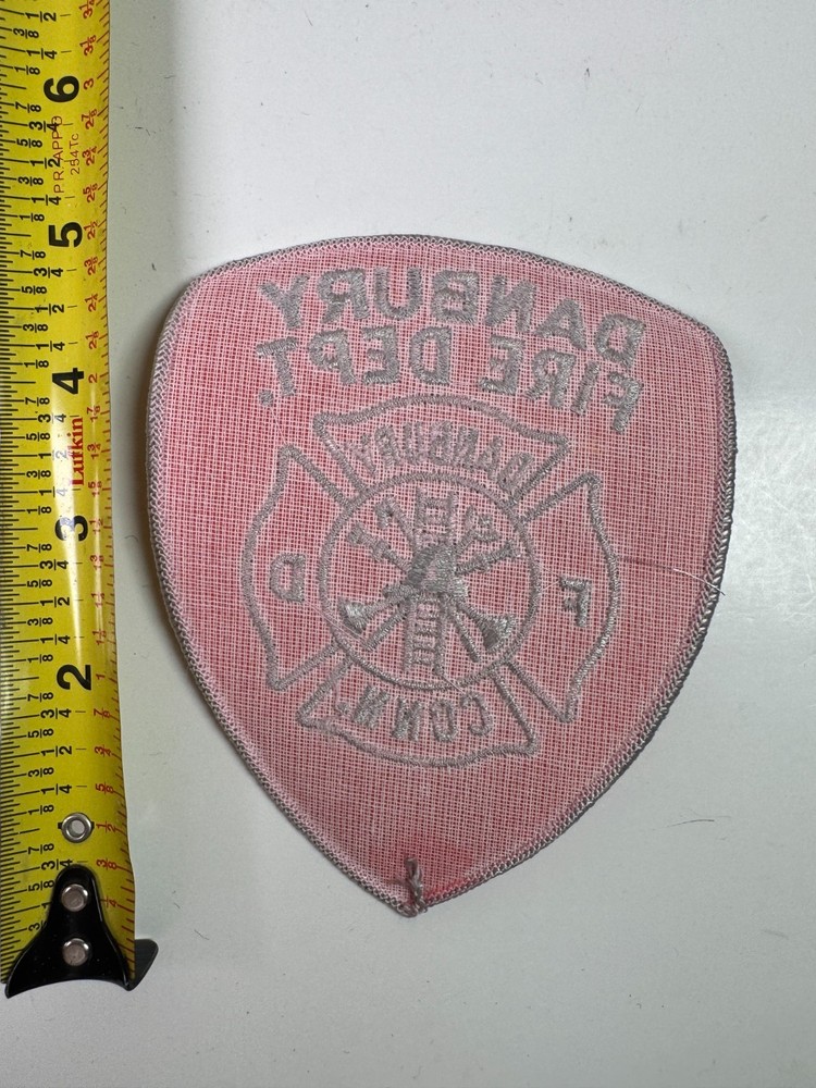Danbury Fire Connecticut CT Patch E8