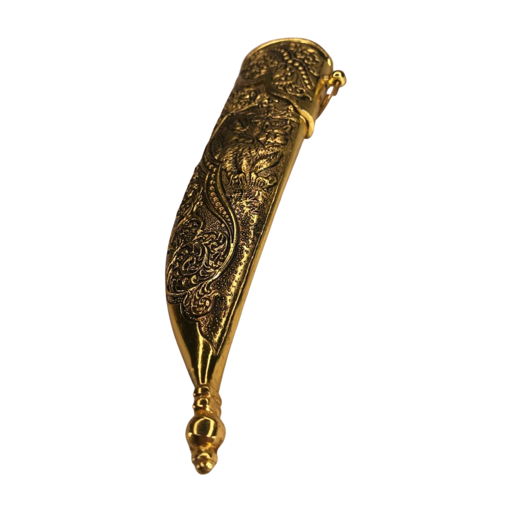 Wolf Head Fantasy Dagger with Sheath
