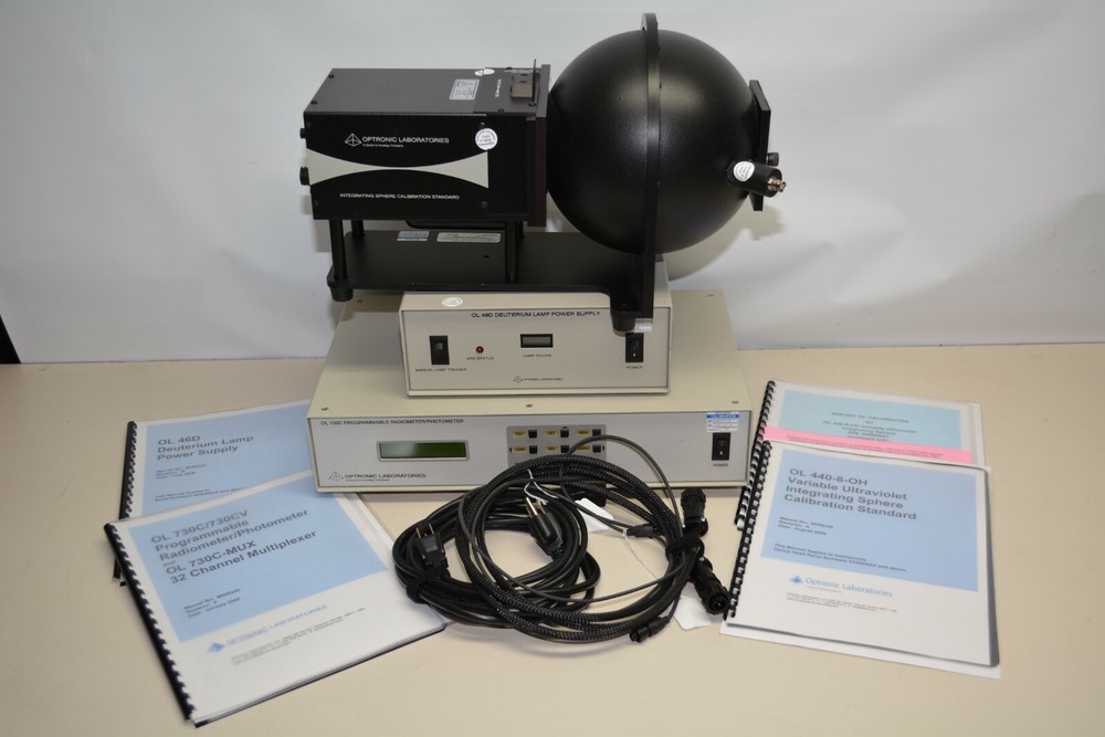 Optronic Laboratories Variable Intensity Ultraviolet Integrating Sphere 440-8-OH
