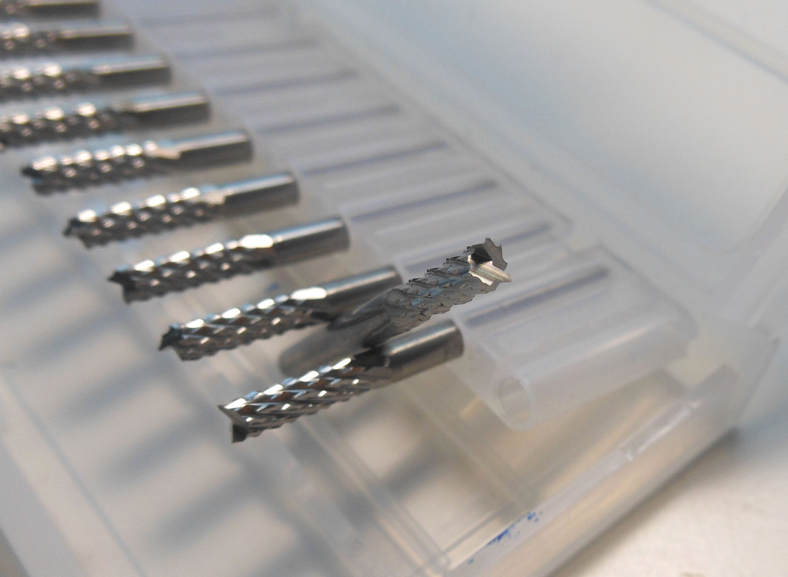 0.5~3.175mm Carbide End Mill Engraving Bits CNC PCB Machinery 1/8" shank