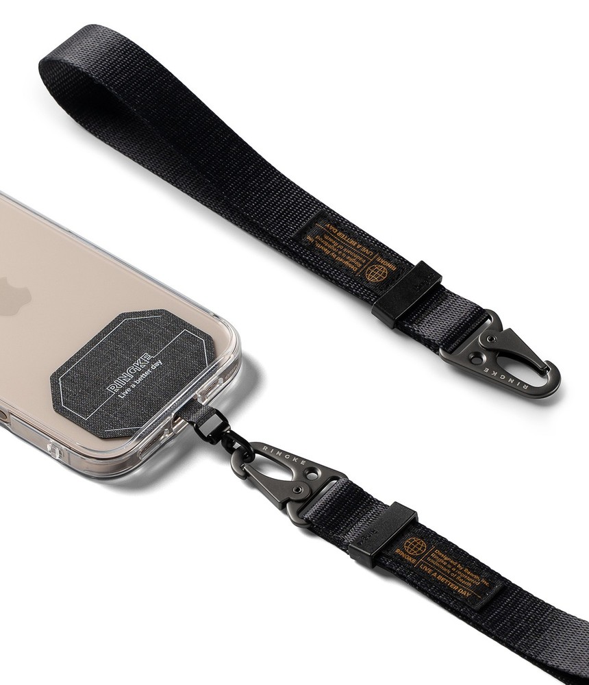 Ringke [Holder Link Tactical Webbing Strap] Hand & Lanyard Strap with Tether Tab