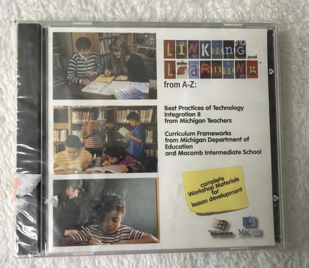 Linking & Learning A-Z Best Practices Technology Integration II Vtg PC CD ROM