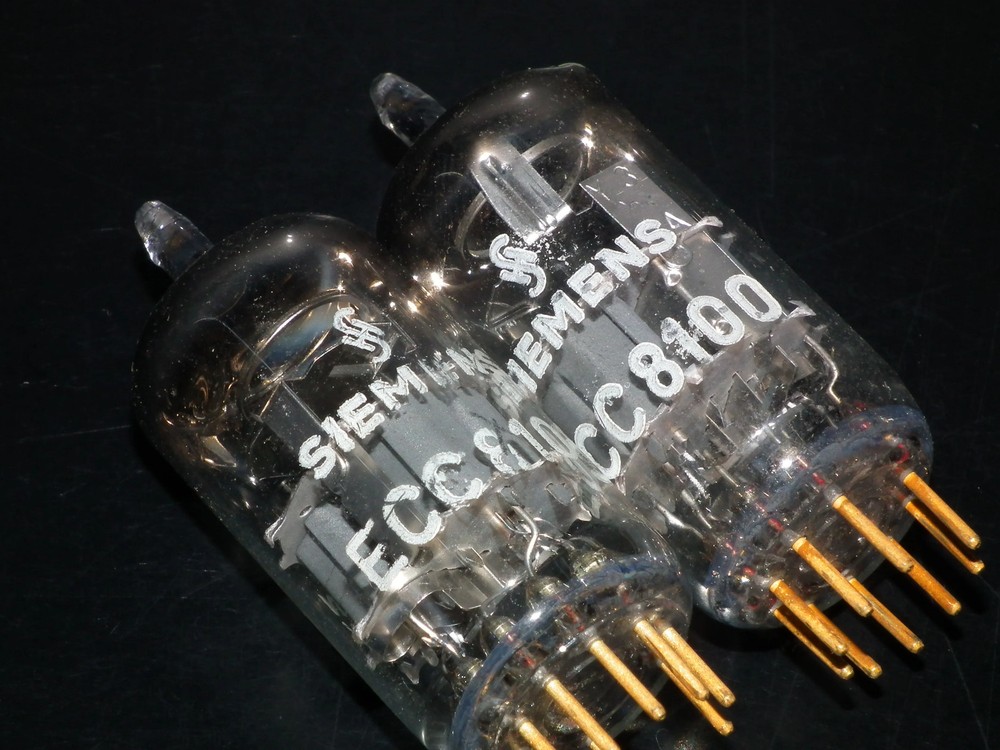 ECC8100 Siemens West Germany Matched Pair, low noise