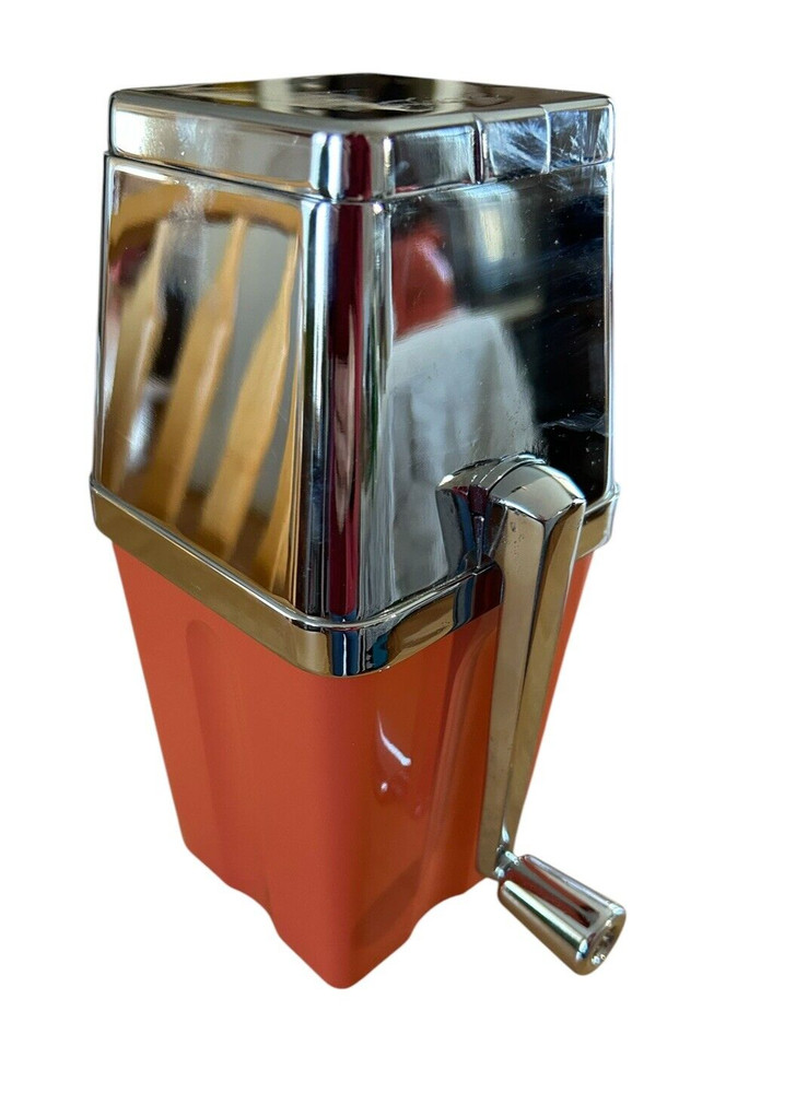 Fiesta Homer Laughlin Ice Crusher Persimmon Orange Mint