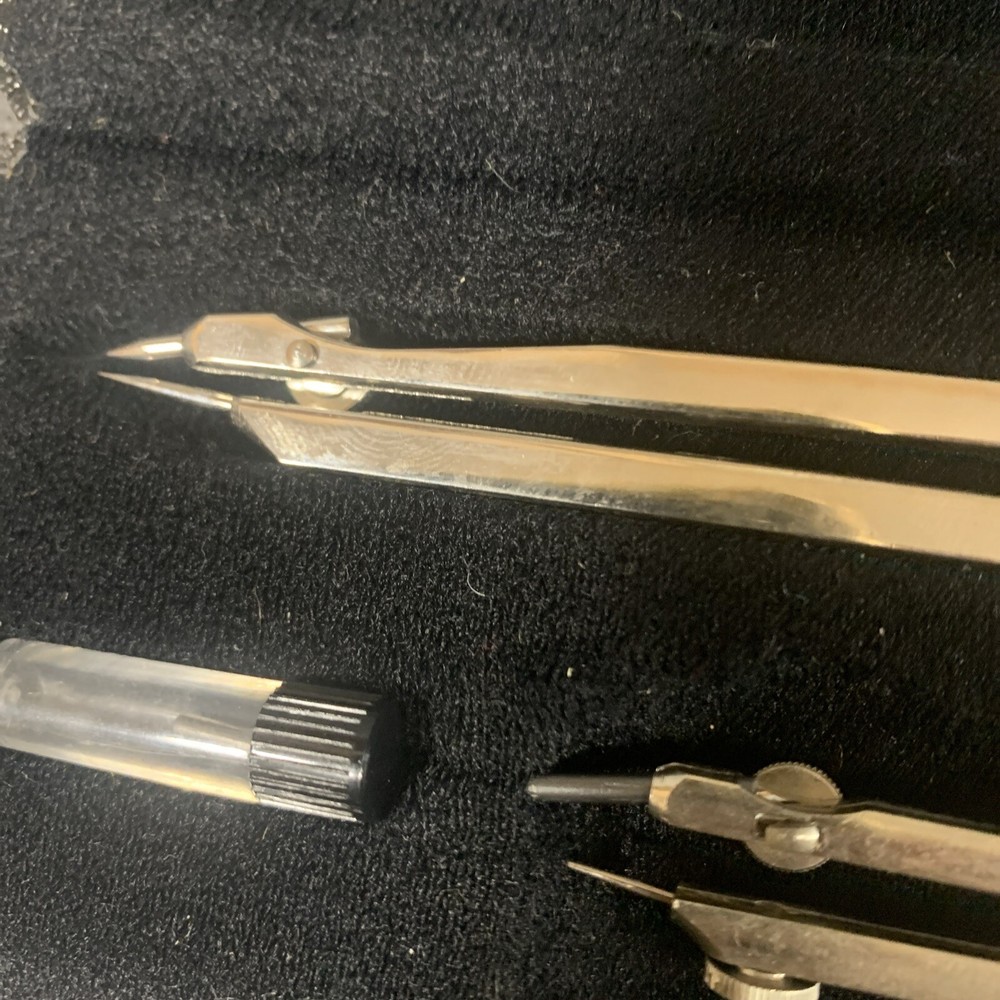 Vintage Jakar Technical Drafting Drawing Instruments - T.200 & Another