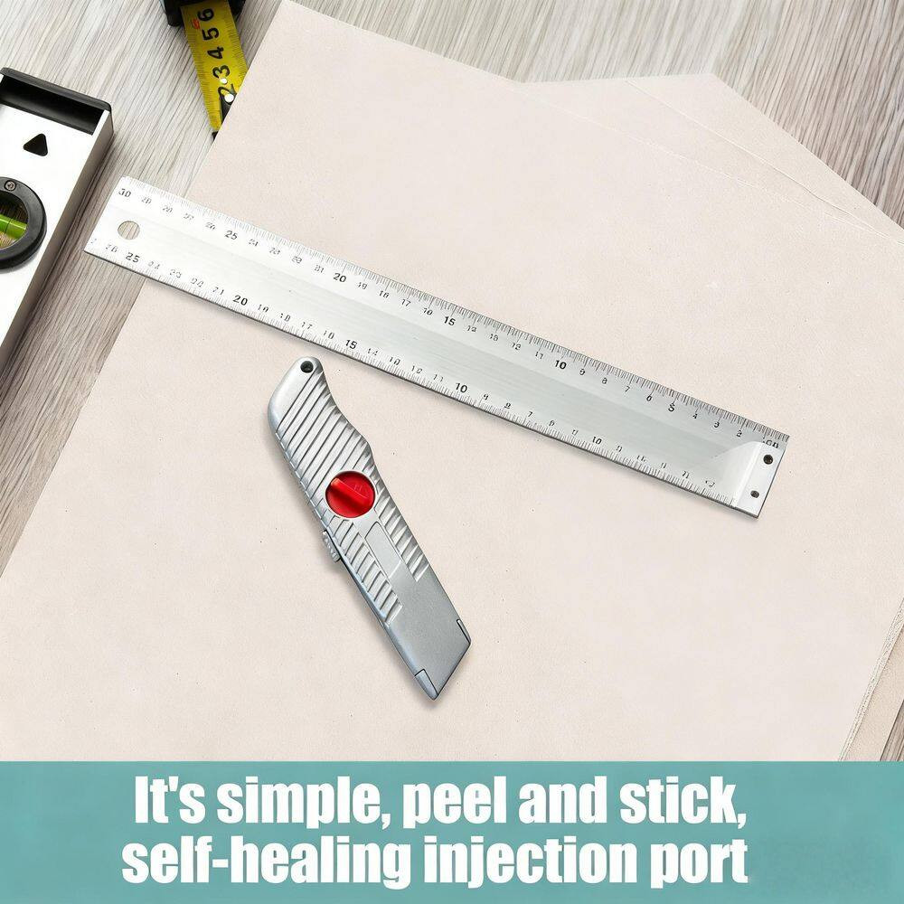 4-Piece 1/2 In. X 1 Ft. X 1 Ft. Drywall Patching Panel, Drywall Repair Panel for