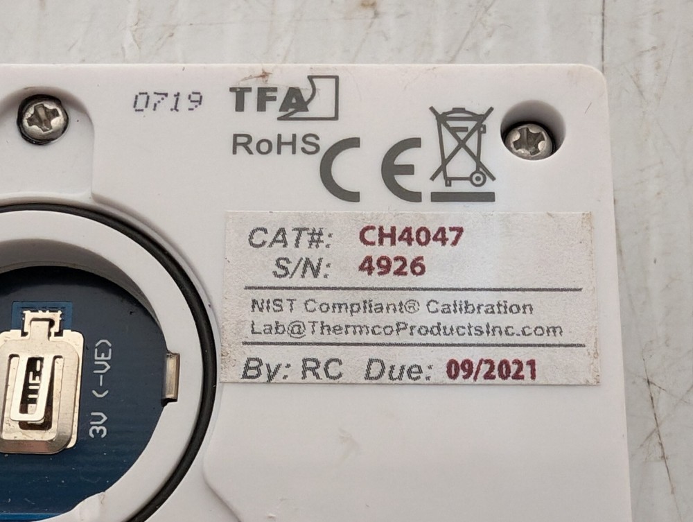 TFA Dostmann LT-102 Lab Thermometer Temperature -40 to 7 Celsius