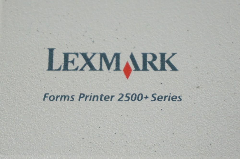 Lexmark 2580-500 2500+ Dot Matrix Forms Printer Without Top Cover