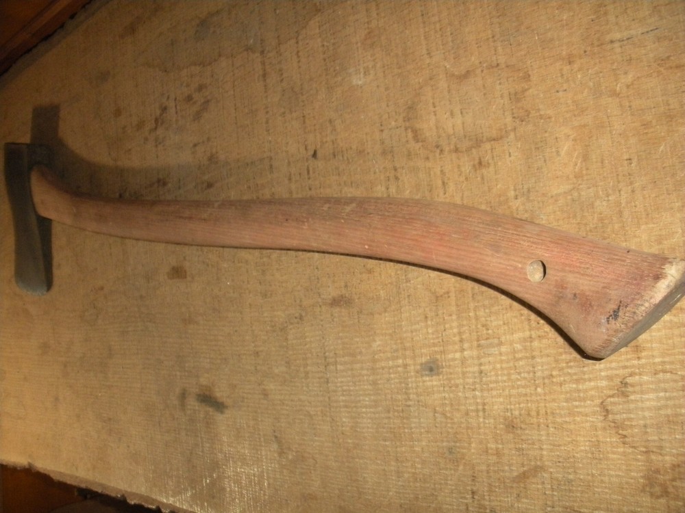 Vintage Rafter Pattern Single Bit Axe