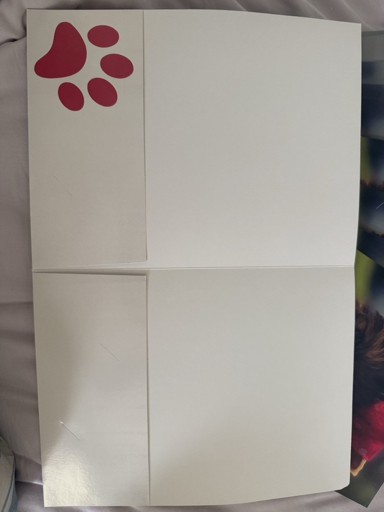 Yorkie Folder With Double Packet
