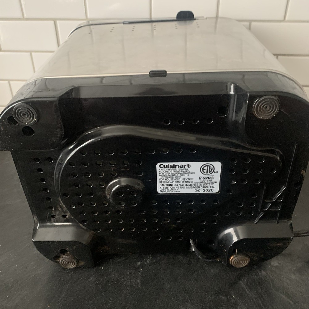 Cuisinart CBK-110 Stainless Steel Automatic Bread Maker Compact Tested