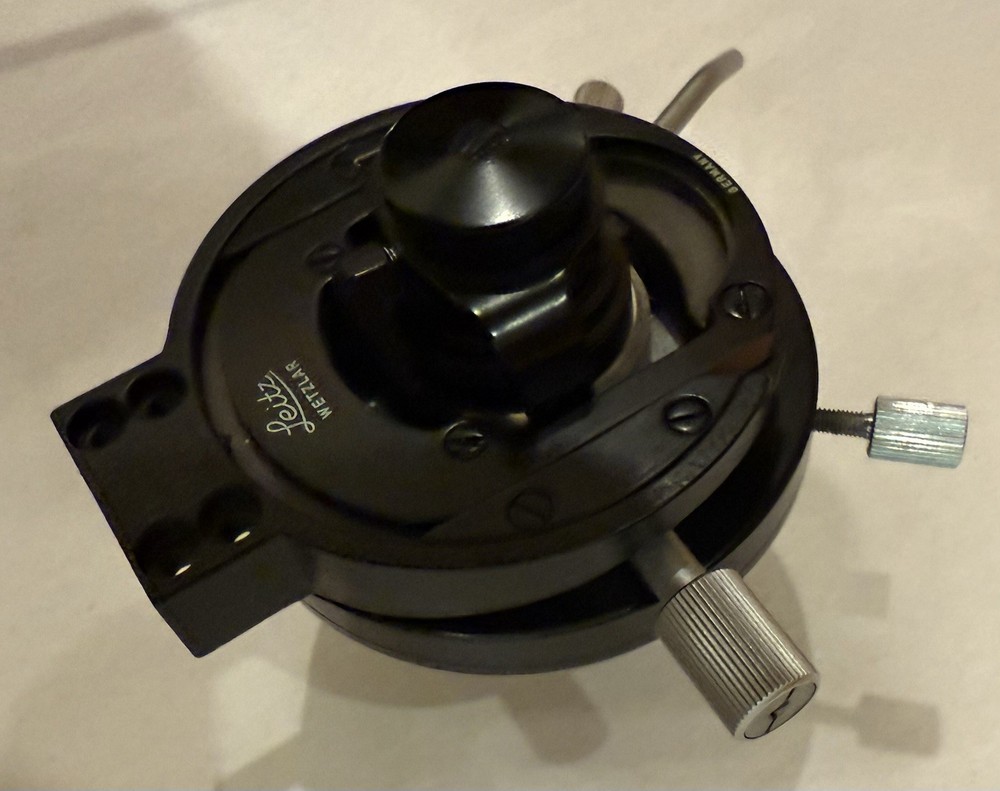 Leitz Wetzlar Microscope Flip Top Condenser READ Ships FAST!