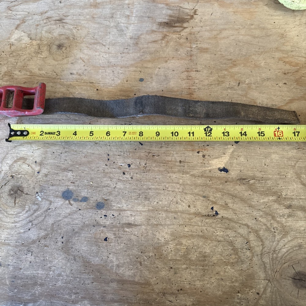 Vintage Heavy Duty Strap Wrench 11.5in