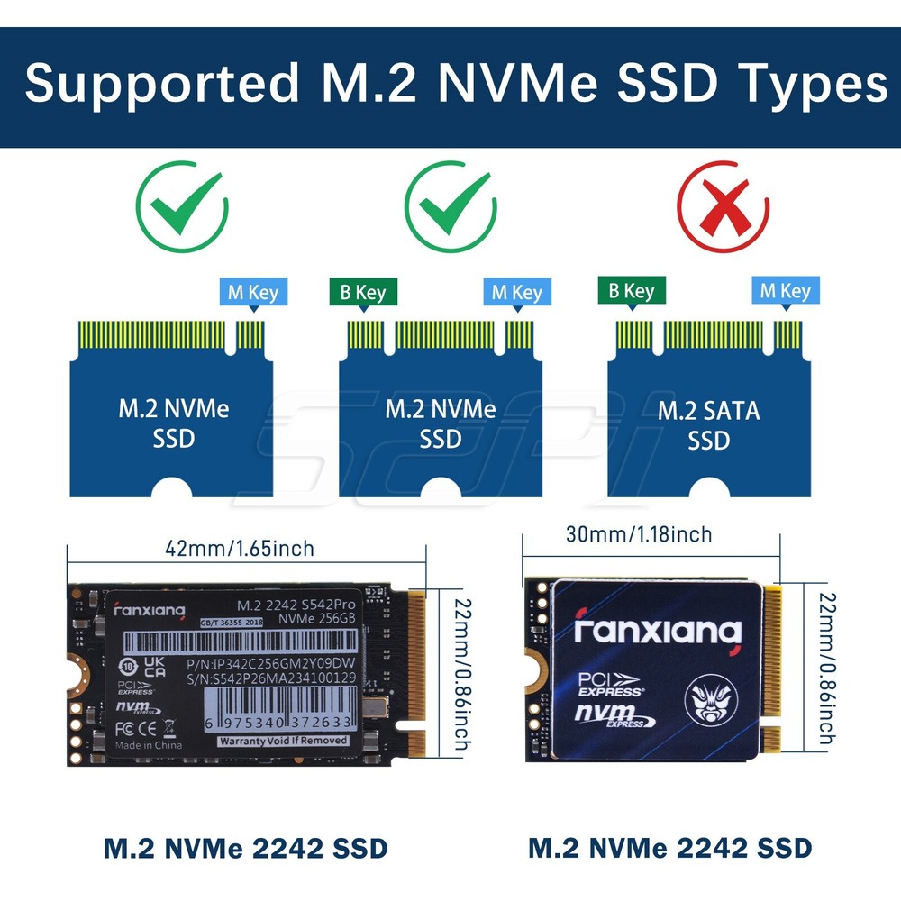 N10 Tiny NVMe SSD Adapter Board for Raspberry Pi 5