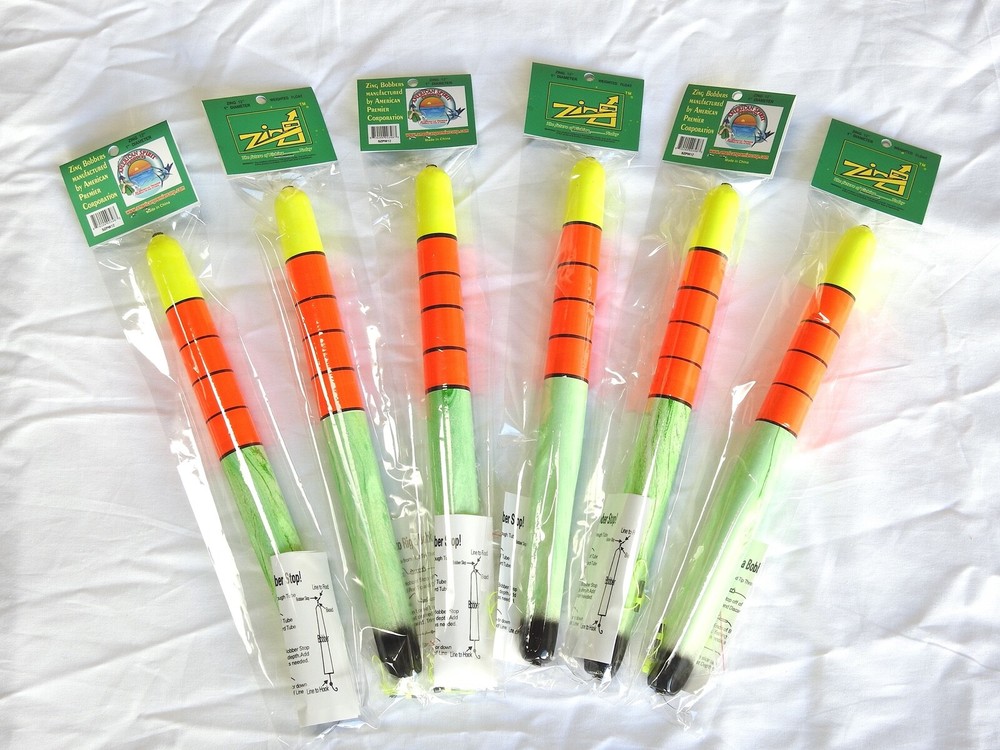 Catfish Bobber 10" / ZING POLE FLOAT/ 6 Pack